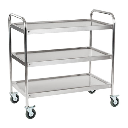 Stroller HoReCa steel 3 shelf