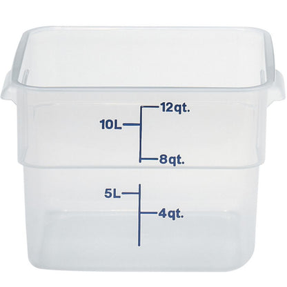 CAMBRO CamSquare food container 11.4 l 256x310x210 mm - transparent