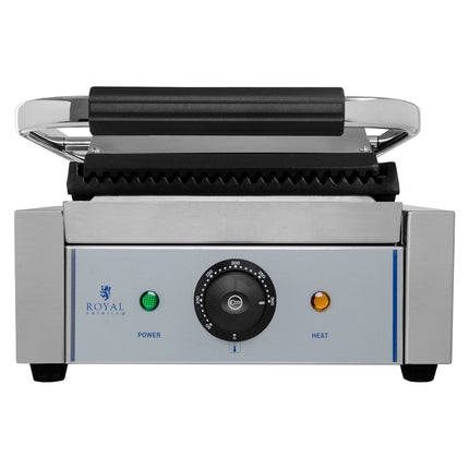 Grill contact toaster ruffled toaster Royal Catering