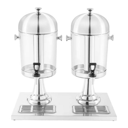 Disperser dispenser for ice-cooled beverages 2 x 7L