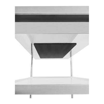 Stainless Steel Waiter Trolley - 3 Shelves Royal Catering