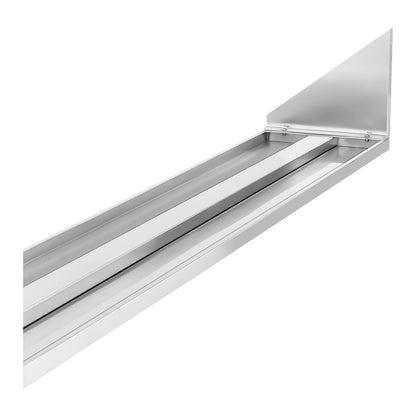 Royal Catering Wall shelf hanging stainless steel single 120 cm – image 5
