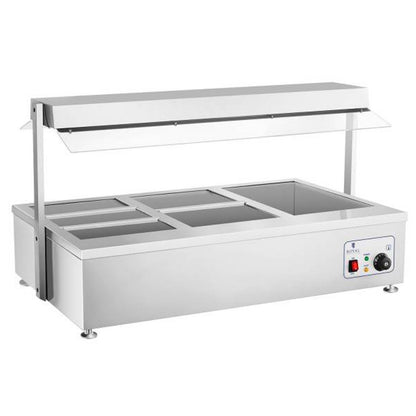 Dry bemar freestanding heater 6 x GN 150mm 55L Royal Catering – image 7
