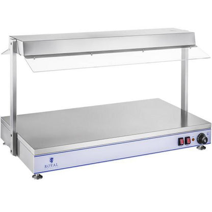 Royal Catering Electric plate of heating tray compact 3 halogen lamps 1550W 230V – image 2