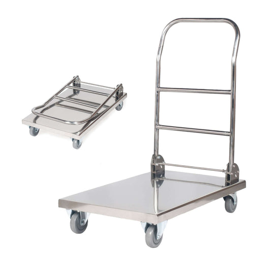 Royal Catering Folding steel platform trolley HoReCa platform 70x52cm
