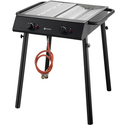 Hendi XANTOS catering gas grill 9.5 kW 77x71x87 cm – image 2