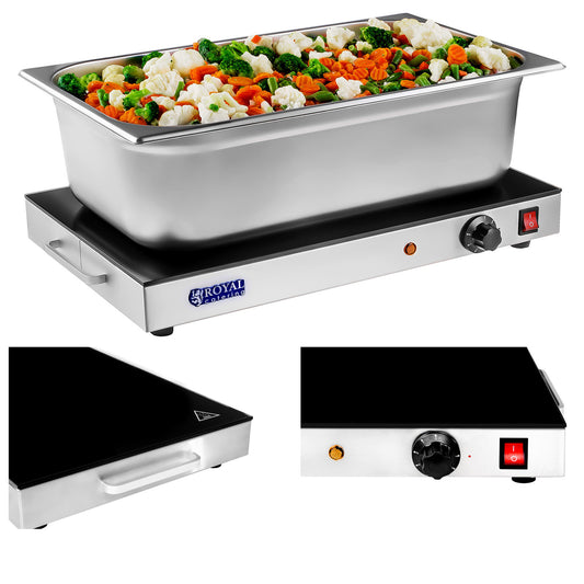 Royal Catering Gastronomy table heating tray GN 1/1 Royal Catering