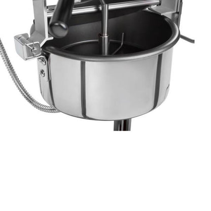 Royal Catering Professional powerful mobile popcorn machine for 230V 1.6kW wheelchair black – image 7