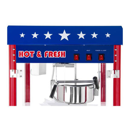 Mobile Popcorn Machine With Trolley TEFLON 1600W