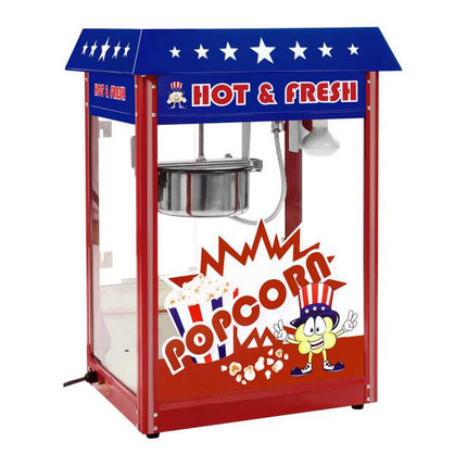 Blue Peak Popcorn Machine TEFLON 1600W
