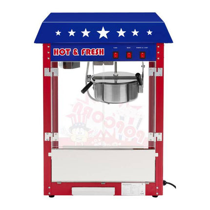Blue Peak Popcorn Machine TEFLON 1600W