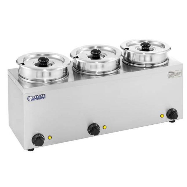 Bemar electric soup heater 450W 230V 3 x 3.8L