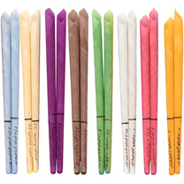 16-piece ear candle set for ear candling, healthy ears, candles and pads - u123 - Carlat