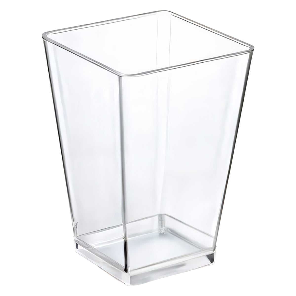 160 ml snack and dessert cups, 20-pack, square dessert container - Carlat