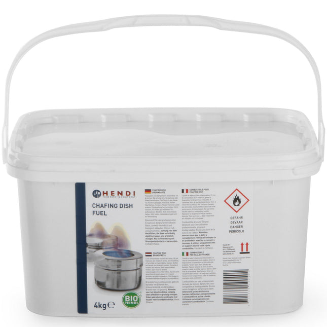 Ethanol paste for food heaters - set 2 x 4 kg - Hendi 190029
