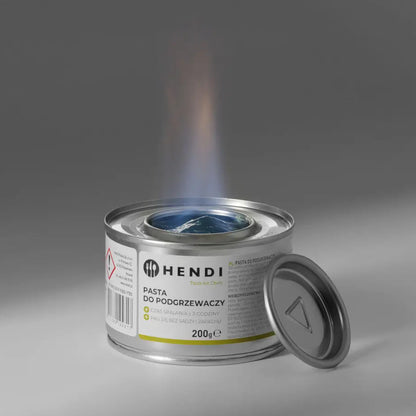 Hendi Food heater paste - ethanol can 48 x 200g – image 3