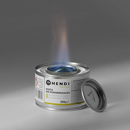 Hendi Food warmer paste ethanol 200 g - 72 cans – image 4