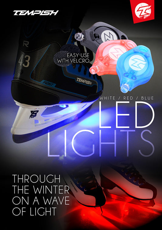 LED skate lights TEMPISH (2 pcs) red