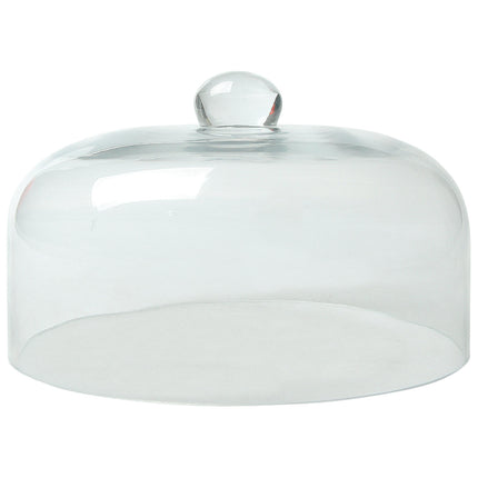Hendi Glass dome for smoking dishes on a plate