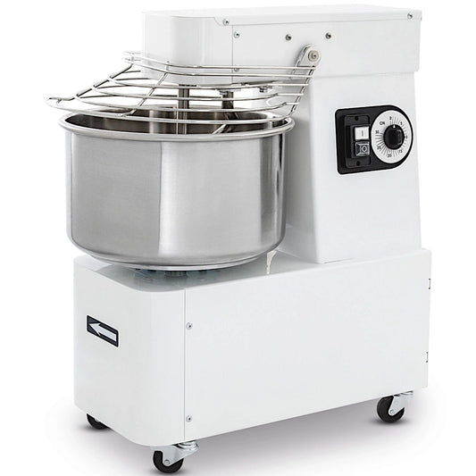 Prismafood Spiral mixer with fixed head and bowl 32 l 88 kg/h 1100 W