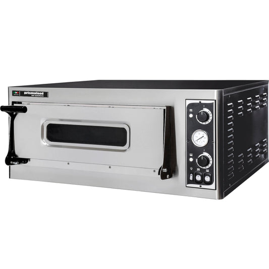 Prismafood 1-chamber pizza oven for 4 pizzas 32 cm BASIC 4 4700 W