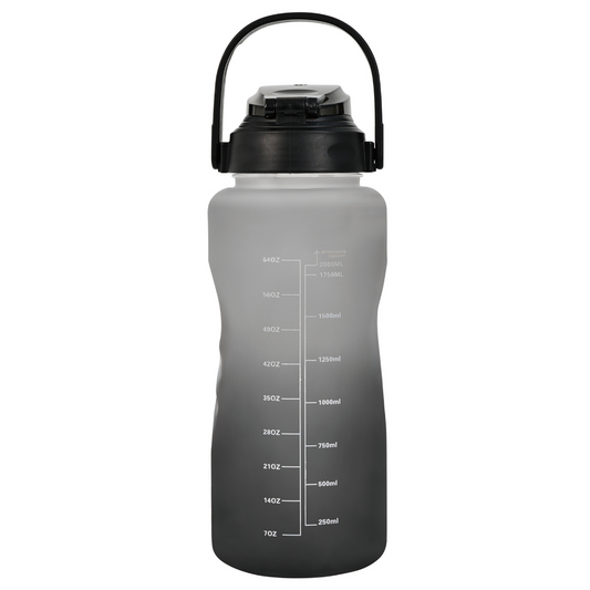 2-liter water bottle with a straw, BPA-free, leak-proof, Kinghoff KH-2009 - Carlat