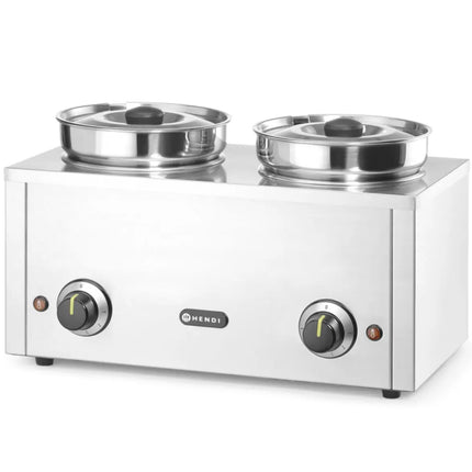 Electric Heater for Soup and Soup Thermosystem 2 x 4L - Hendi 201206