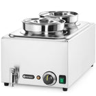 Hendi Bain marie electric heater soup station with 2 x 4 l containers 1000 W