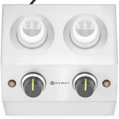 Hendi Electric bottle sauce warmer, double, 2 zones, 2x 650 ml, 200 W – image 6