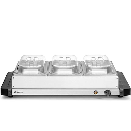 Duralex Electric warmer, heating plate for food 3x GN 1/3 400 W – image 6