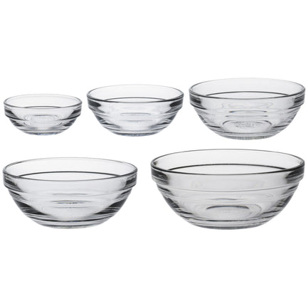 Duralex GIGOGNE transparent salad bowl 310 ml - set of 6 pcs. – image 2
