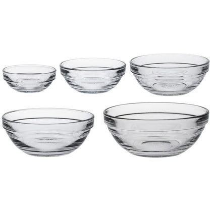 Duralex GIGOGNE transparent salad bowl 310 ml - set of 6 pcs. – image 2