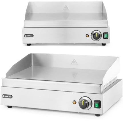 Grilled plate Profi Line smooth for continuous operation 2400W - Hendi 203149
