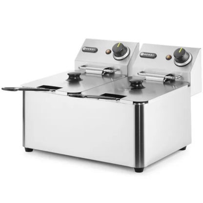 Hendi Kitchen Line gastronomy fryer 6kW 230V 2 x 4L