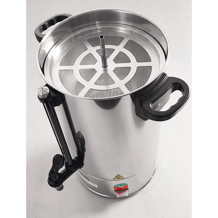 Percolator brewer for hot coffee and tea drinks 10L - Hendi 208106