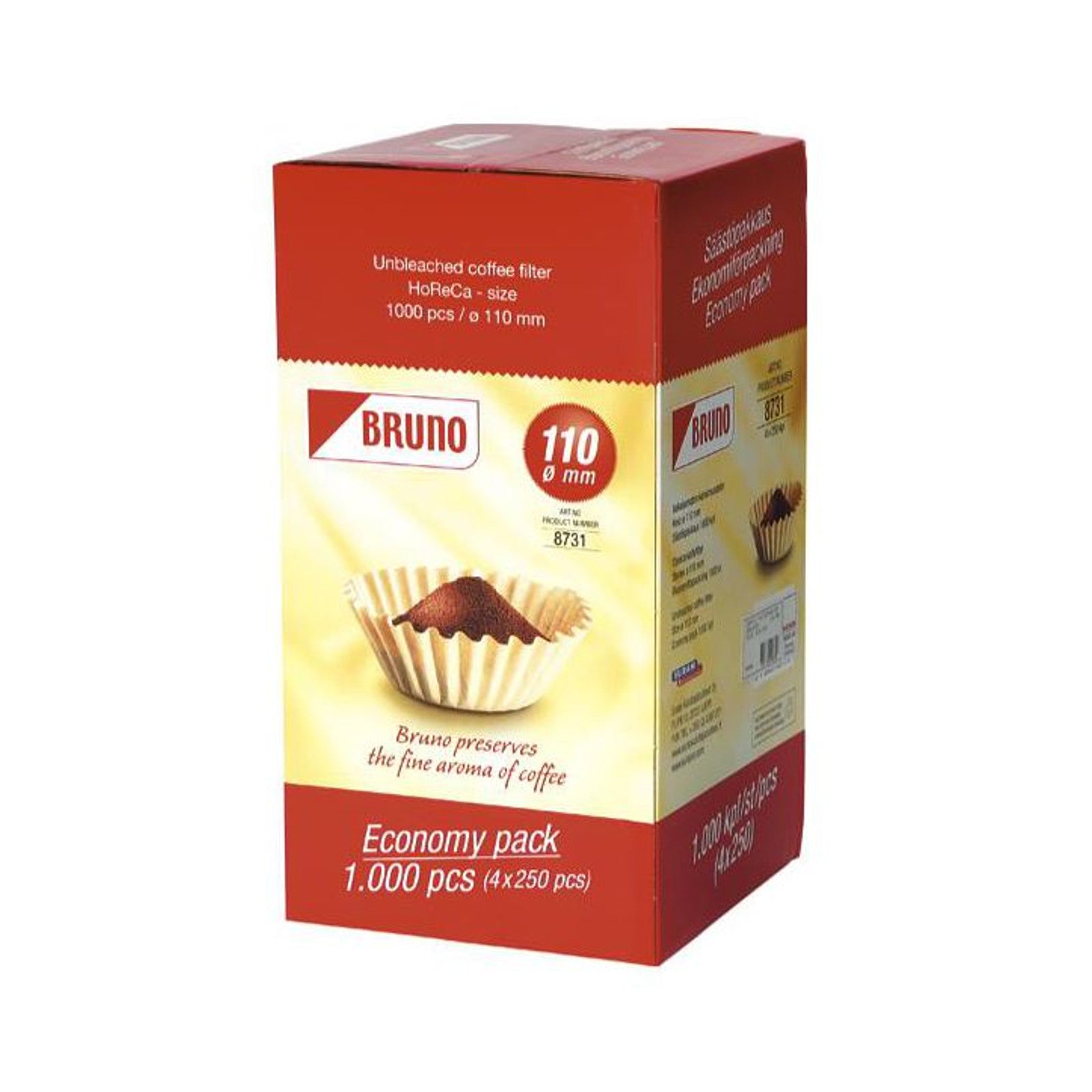 Hendi Paper filter for 250 mm coffee maker machines – image 2