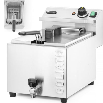 Hendi The most powerful fryer, deep fryer with tap HENDI GOLIATH 400V 10.2kW 10L – image 2