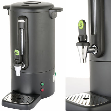 Hendi Percolator brewer for coffee with unbathing tap black UNIQ 7 l