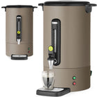 Hendi UNIQ coffee maker with drainer tap 14 l 1750 W - taupe