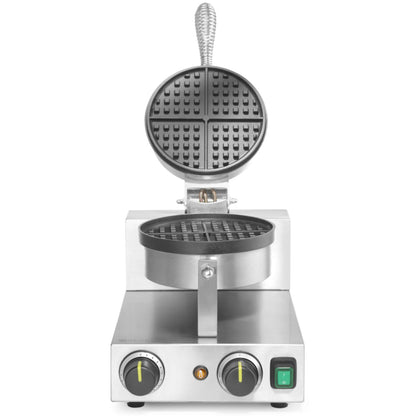 Hendi Waffle iron round single for Belgian waffles TEFLON wed. 190 mm – image 4