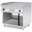 Hendi Barbecue gas plate freestanding smooth 2 heating zones Kitchen Line 800 x 700 mm 10 kW