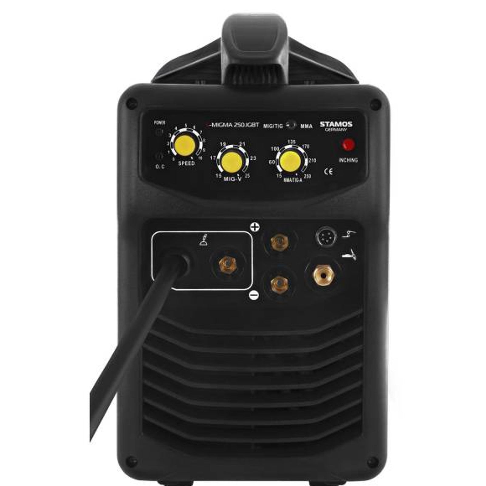 Stamos Germany Semi-automatic welding machine migomat TIG MIG/MAG MMA 250A IGBT Stamos Germany + 5kg wire – image 5