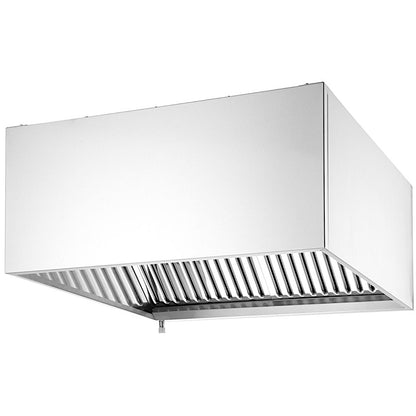 Hendi Wall absorber hood, screwed, STEEL 1205x1000x450 mm