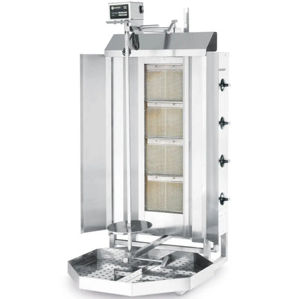 Gas oven oven toasting gyros kebab with heat shield Profi Line - Hendi 226001