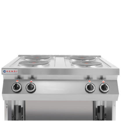 Hendi Electric kitchen freestanding on the basis of steel 4 x 2.6kW width 80cm – image 2