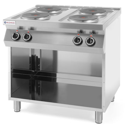 Hendi Electric kitchen freestanding on the basis of steel 4 x 2.6kW width 80cm