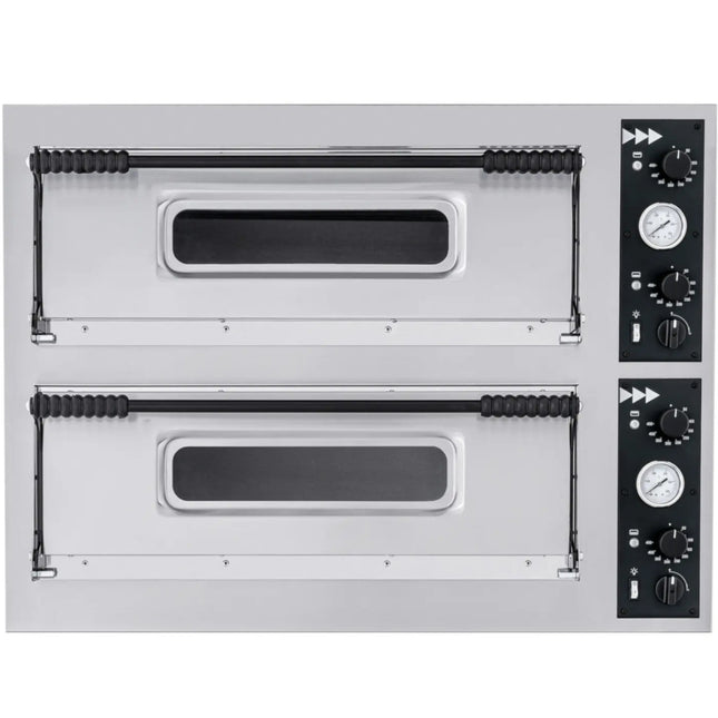 Double Pizza stove Basic XL 66 12 pizza 18000 W - Hendi 226995