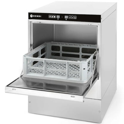 Hendi Barium dishwasher for glass + dispenser + pump basket 40x40cm 230V 3 PROGRAMMES – image 3