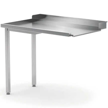 Hendi Unloading table for dishwashers 1000 x 700 x 850 mm - LEFT