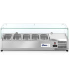 Glazed radiator top with site 5 x GN 1/4 - Hendi 232903